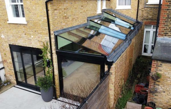 Bespoke Rooflight for modern extension